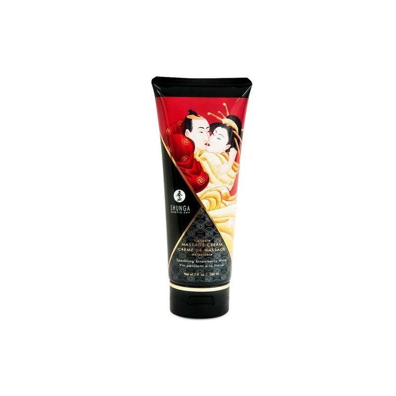 Crème de massage fraise cava Shunga