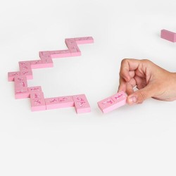 Jeu de dominos en bois Kinky