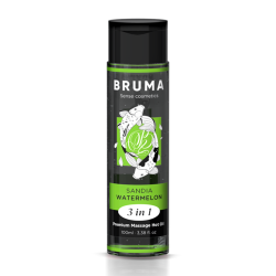 Huile massage effet chaleur Pastèque Bruma