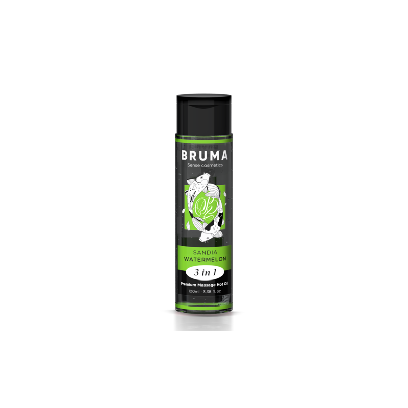 Huile massage effet chaleur Pastèque Bruma