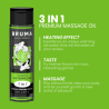 Huile massage effet chaleur Pastèque Bruma