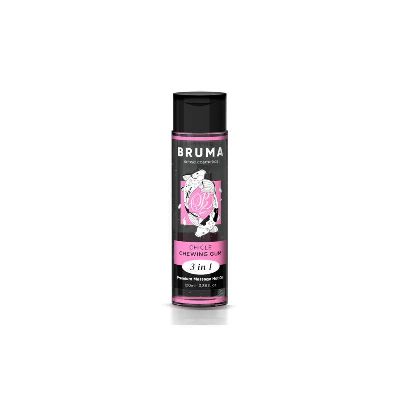 Huile massage effet chaleur Bubblegum Bruma