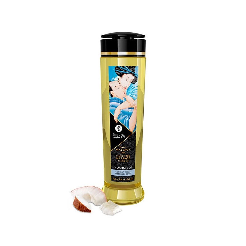 Huile de massage Coconut Shunga
