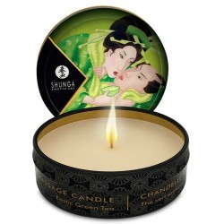 Bougie de massage thé vert Shunga
