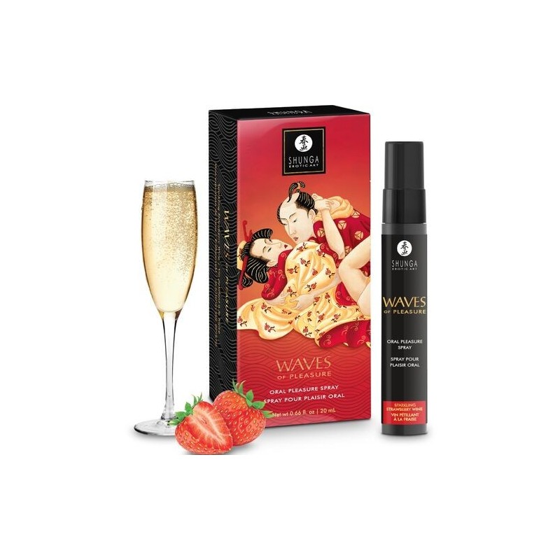 Spray Waves Oral fraise Shunga