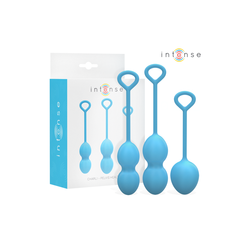 Boules de Kegel Charli bleues Intense