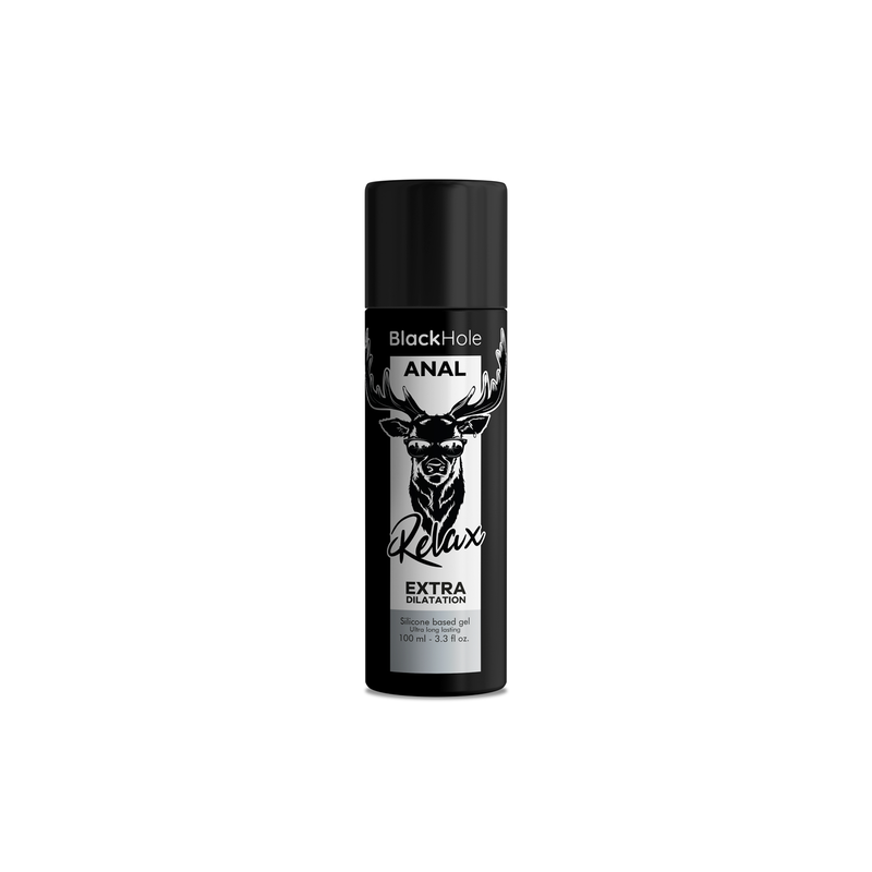 Gel silicone dilatation anale Black Hole