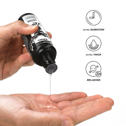 Gel silicone dilatation anale Black Hole