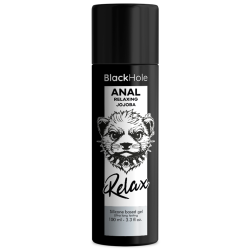 Relaxant anal Jojoba Base Silicone BLACK HOLE