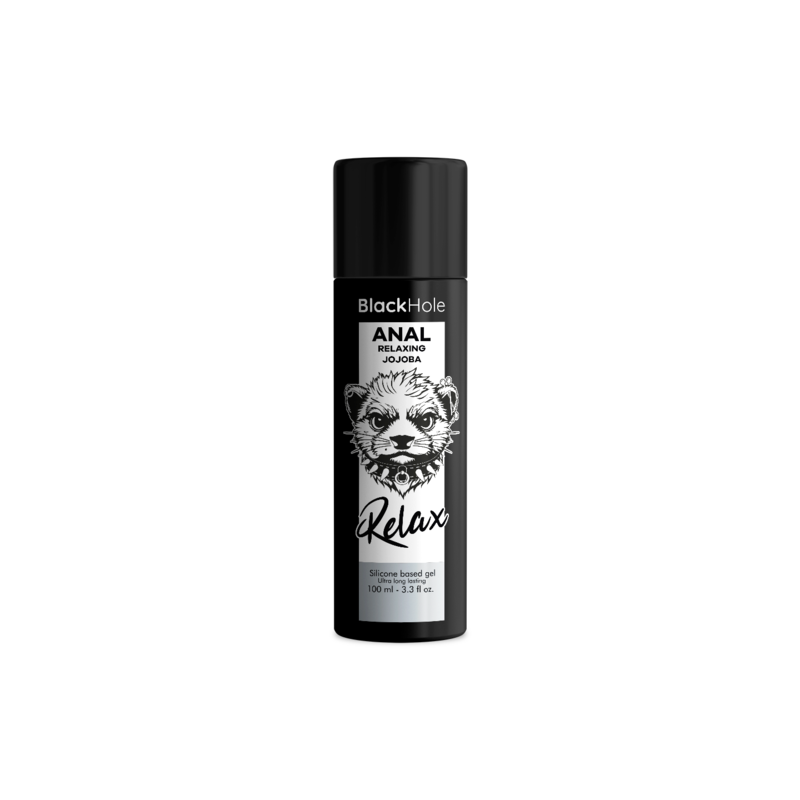 Relaxant anal Jojoba Base Silicone BLACK HOLE