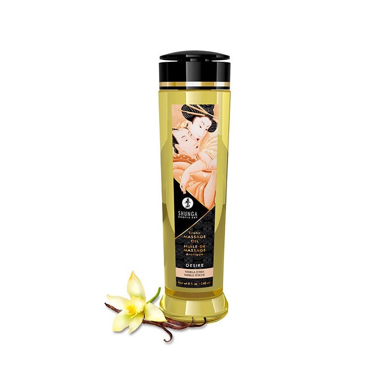 Huile de massage Désir Shunga