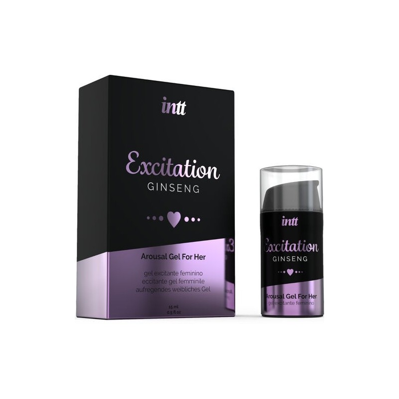 Gel vibrant stimulant ginseng Intt
