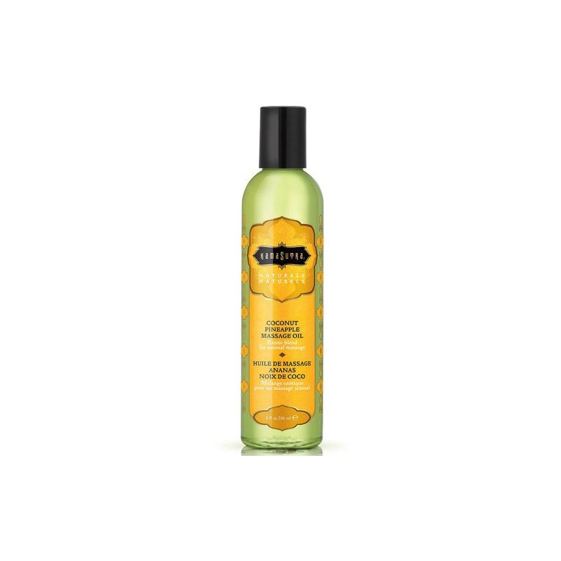 Huile massage ananas, noix de coco Kamasutra