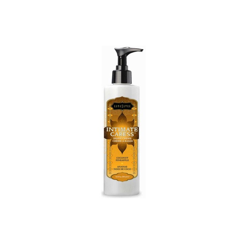 Crème à raser féminine coco ananas Kamasutra