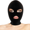 Cagoule de soumission bouche yeux ouverts Darkness