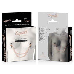 Pinces double chaîne et vis Coquette