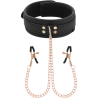 Pinces avec chaîne et collier Coquette