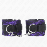 Bracelets nylon avec dentelle violette Kink