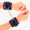 Bracelets nylon avec dentelle violette Kink