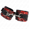 Bracelets nylon avec dentelle rouge Kink