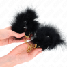 Bracelets en plume chaine dorée Kink