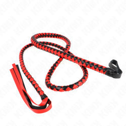 Fouet rouge long serpent 210 cm Kink