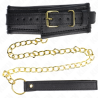 Collier cuir éponge avec laisse KinkCollier cuir éponge avec laisse Kink