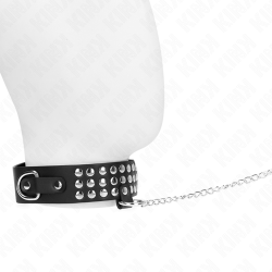 Collier avec brillants avec laisse kink