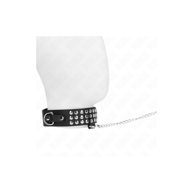Collier avec brillants avec laisse kink