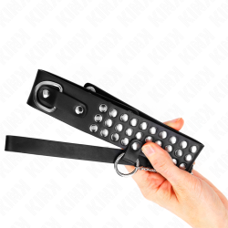 Collier avec brillants avec laisse kink