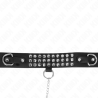 Collier avec brillants avec laisse kink