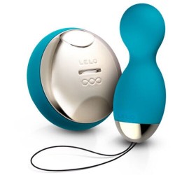 Badge boules Hula bleu Lelo