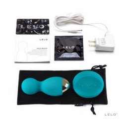 Badge boules Hula bleu Lelo