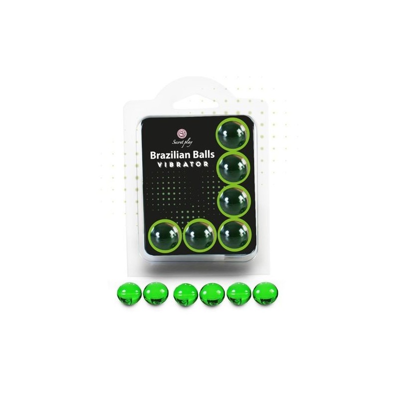 6 boules brésiliennes vibrations Secret Play
