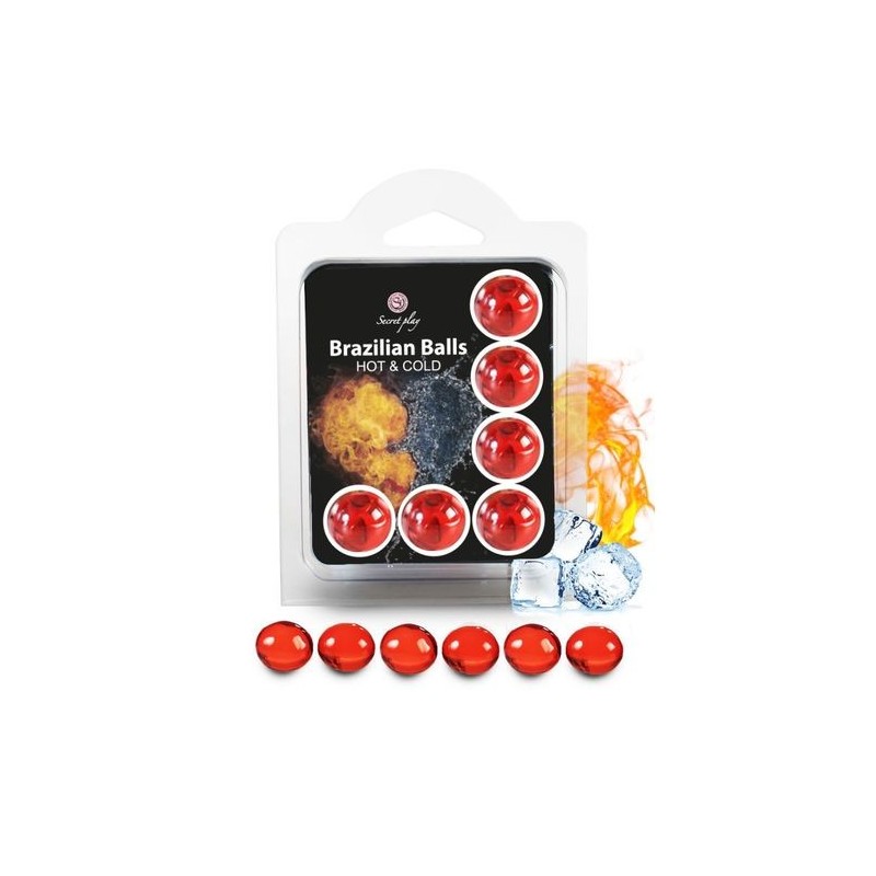 6 boules brésiliennes chaud froid Secret Play