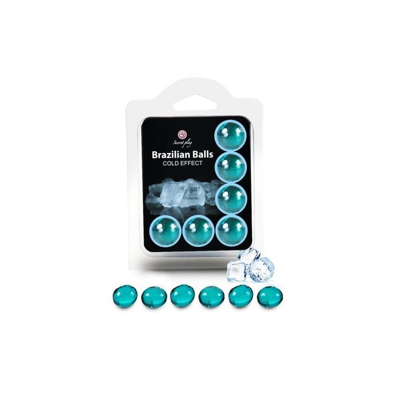 6 boules brésiliennes effet froid Secret Play