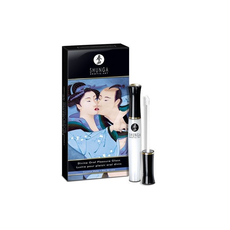 Brillant à lèvres Divine eau de coco Shunga