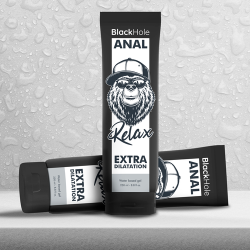 Gel à base d'eau - Dilatation anale Black Hole