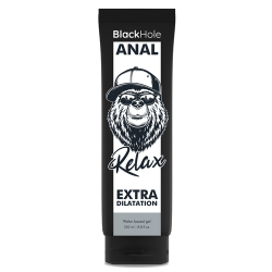 Gel à base d'eau - Dilatation anale Black Hole