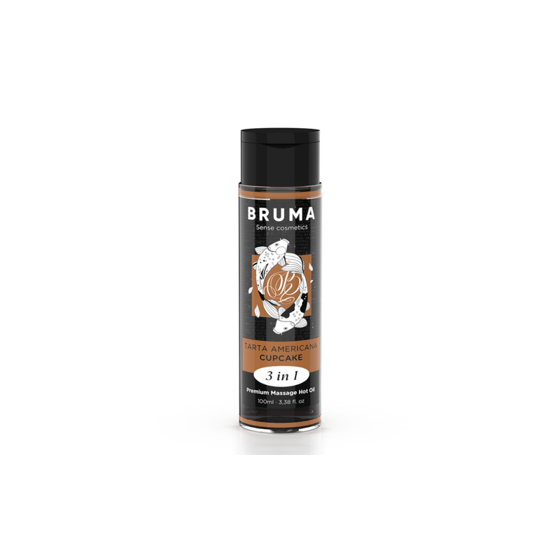 Huile massage Premium chauffant Cupcake Bruma