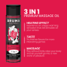 Huile massage Premium chauffant Fraise Bruma