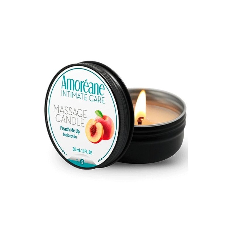 Bougie de massage Pêche