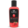 Gel comestible massage fraise Luxuria