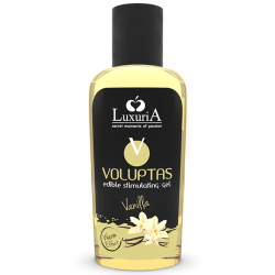 Gel comestible massage vanille Luxuria