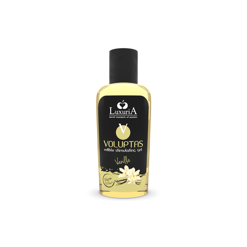 Gel comestible massage vanille Luxuria