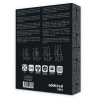 Plug anal kit 4 pièces noir Addicted Toys