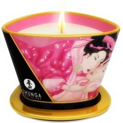 Bougie de massage Roses Aphrodisiaques Shunga