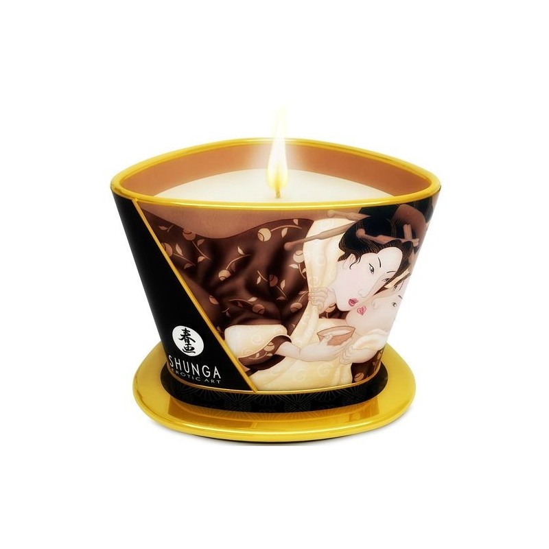 Bougie de massage chocolat Shunga