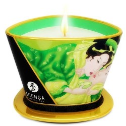 Bougie de massage thé vert Shunga