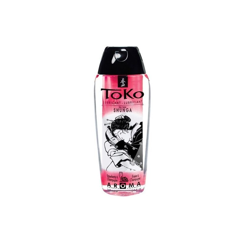 Lubrifiant Fraise Champagne Toko Shunga